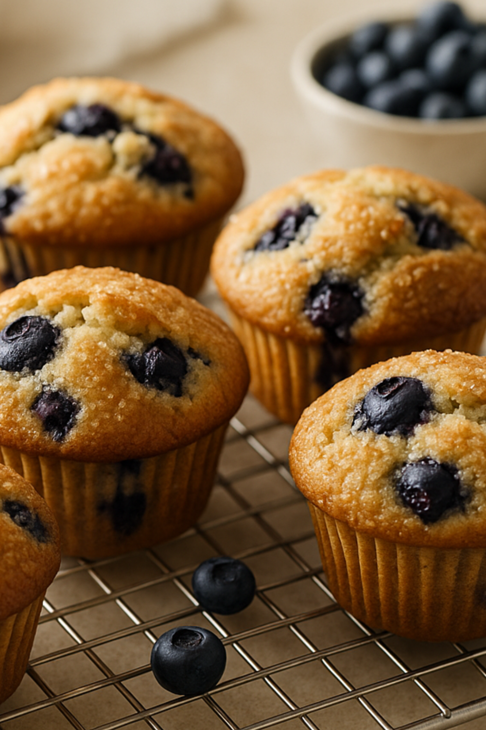 Gluten Free Blueberry Muffins
