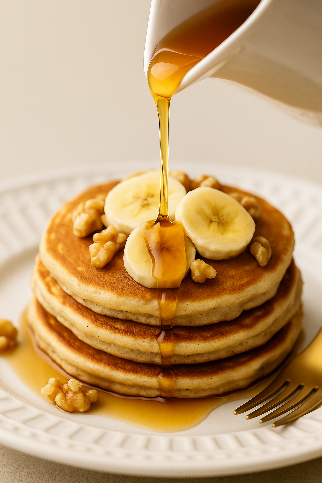 Gluten Free Banana Pancakes | Fluffy & Easy Recipe