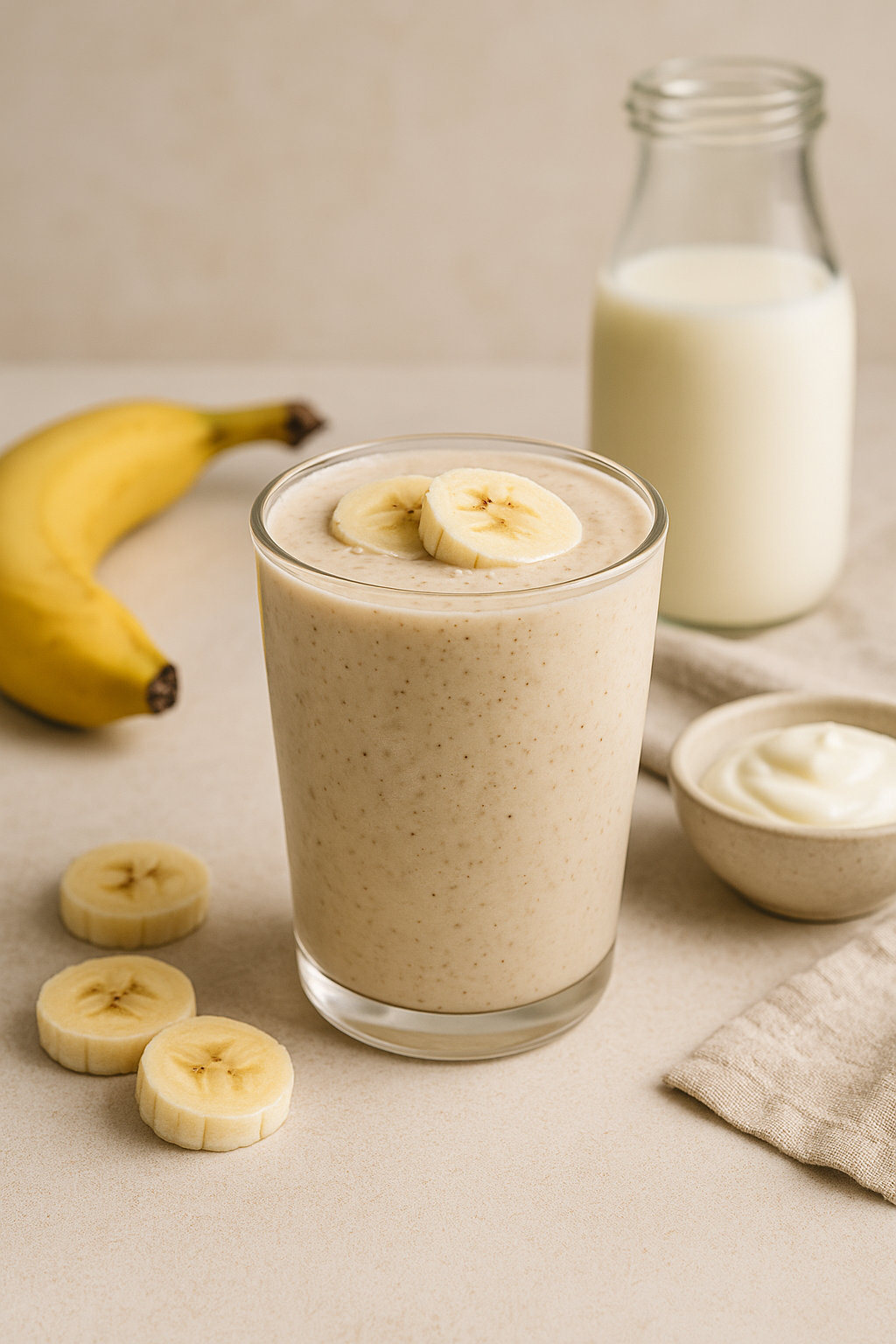 Creamy Banana Smoothie Recipe | Easy & Healthy Drink