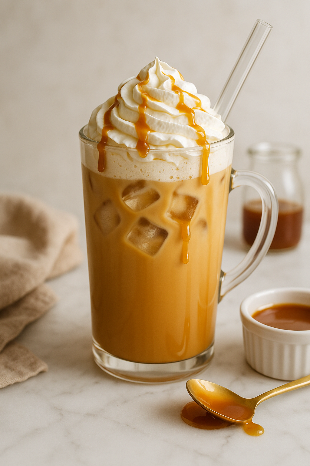 Iced Caramel Latte