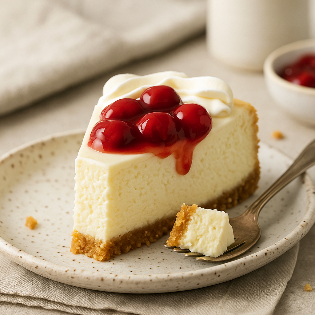 Gluten Free Cheesecake | Easy, Creamy & Classic Recipe