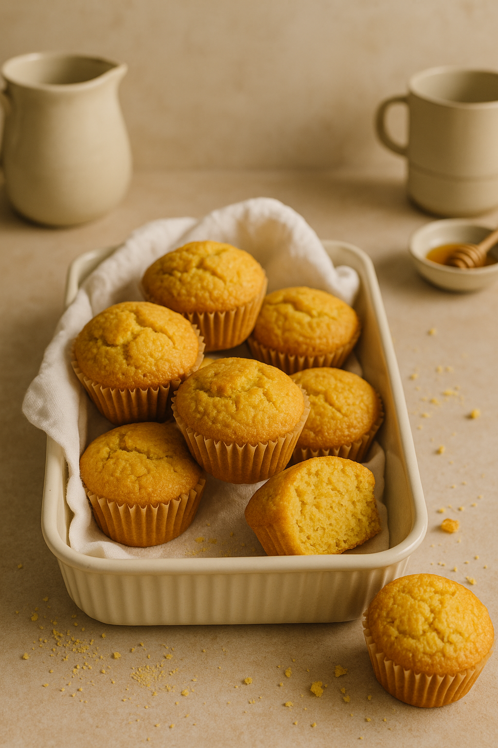Gluten Free Corn Muffins