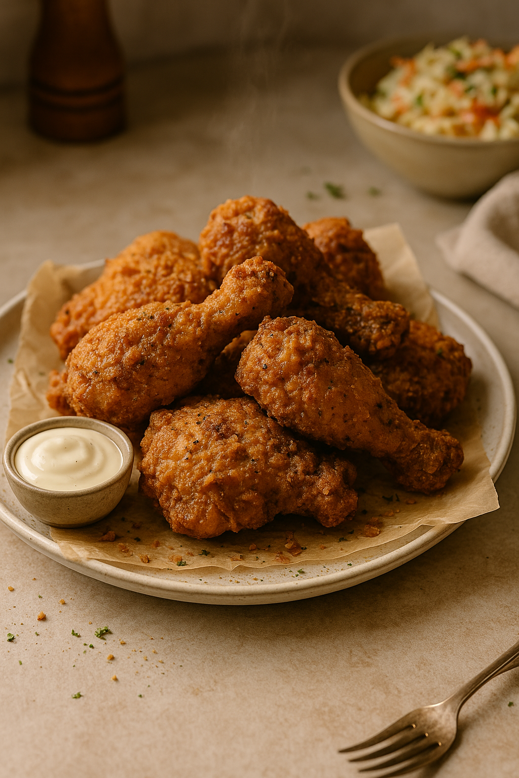 Gluten Free Fried Chicken (Copycat KFC Recipe)