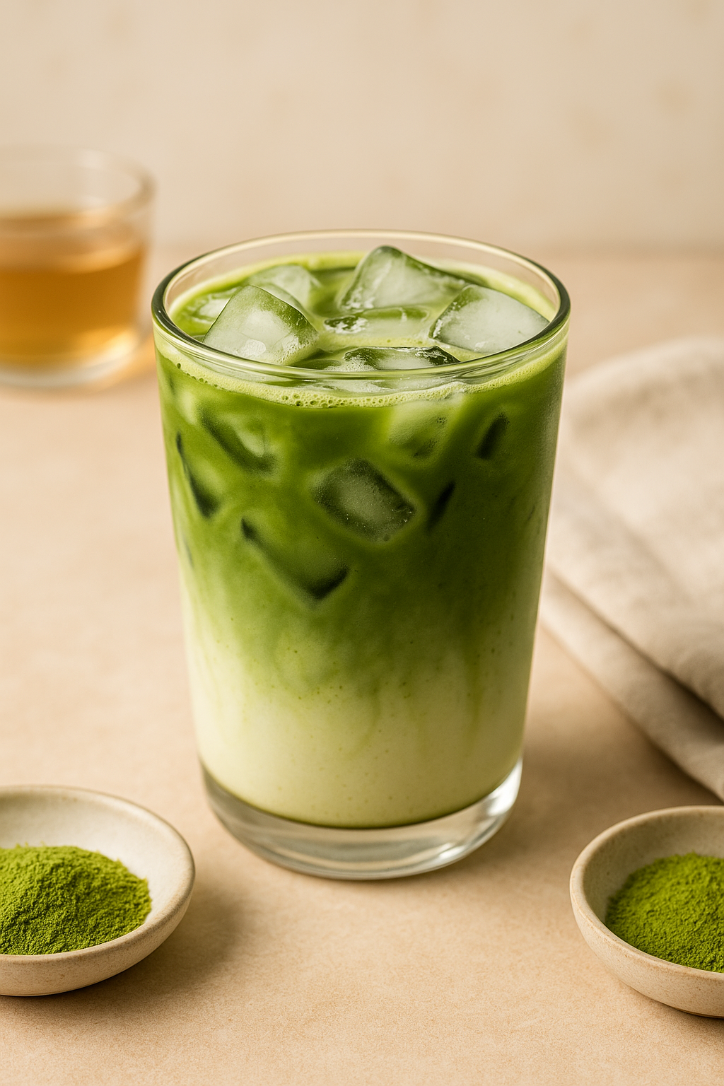 Starbucks Matcha Latte Recipe | Easy Iced Version (5 Minute Drink)