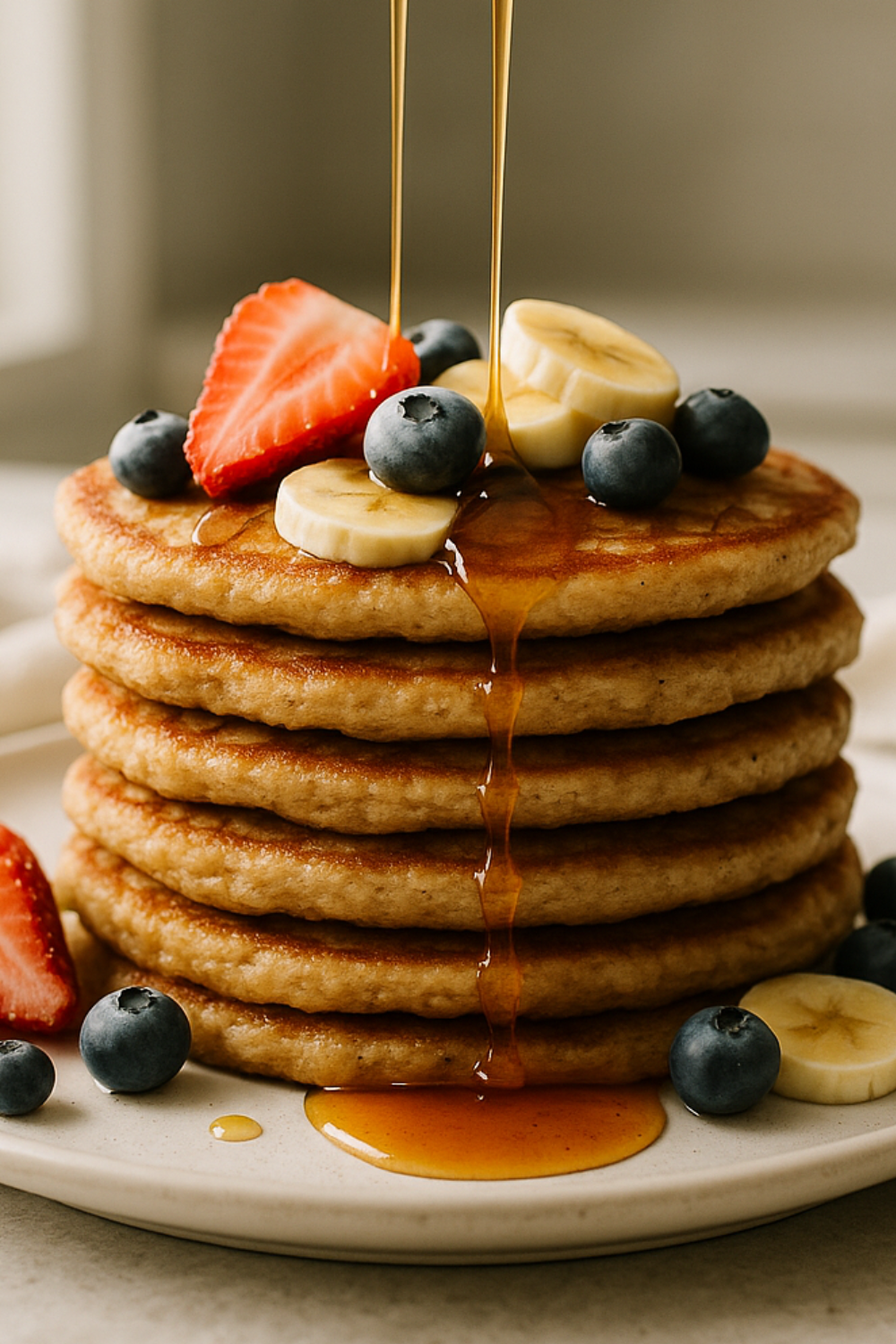 Gluten Free Oatmeal Pancakes Recipe