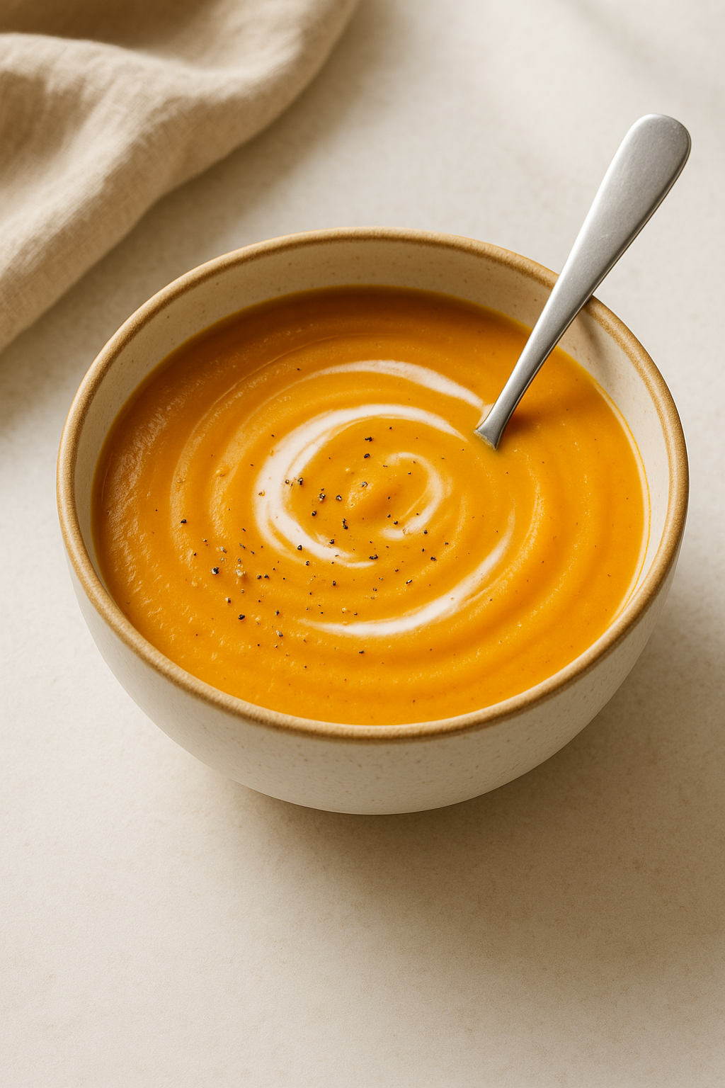 Gluten Free Sweet Potato Soup (Creamy, Cozy & Dairy Free)