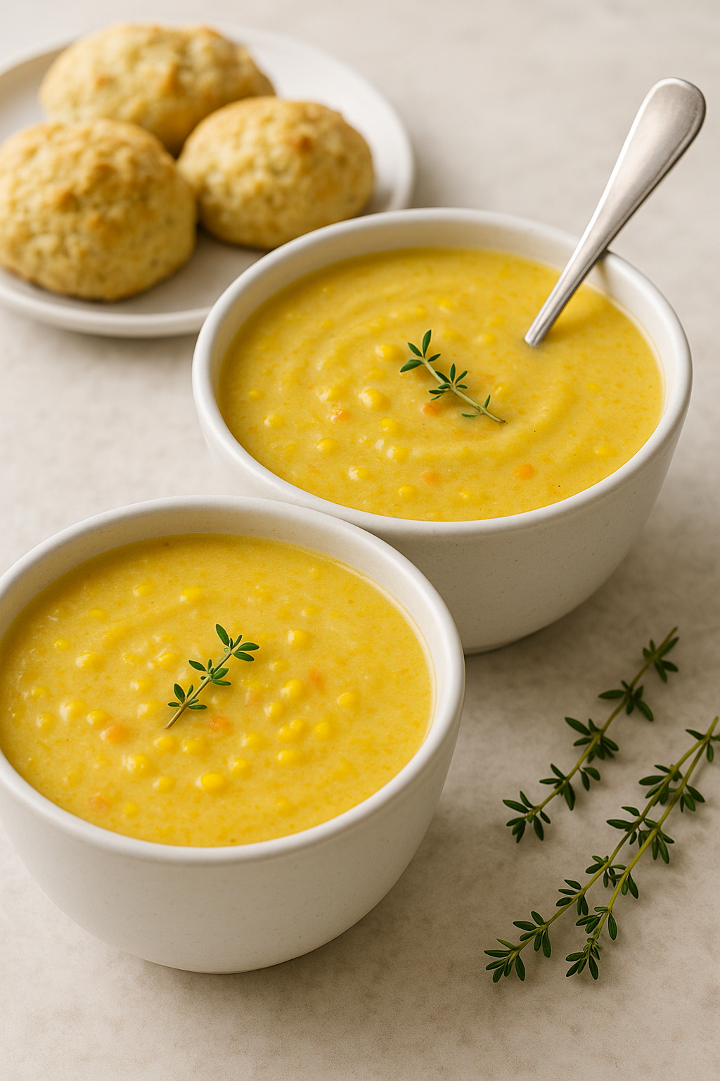 Gluten Free Sweet Corn Soup
