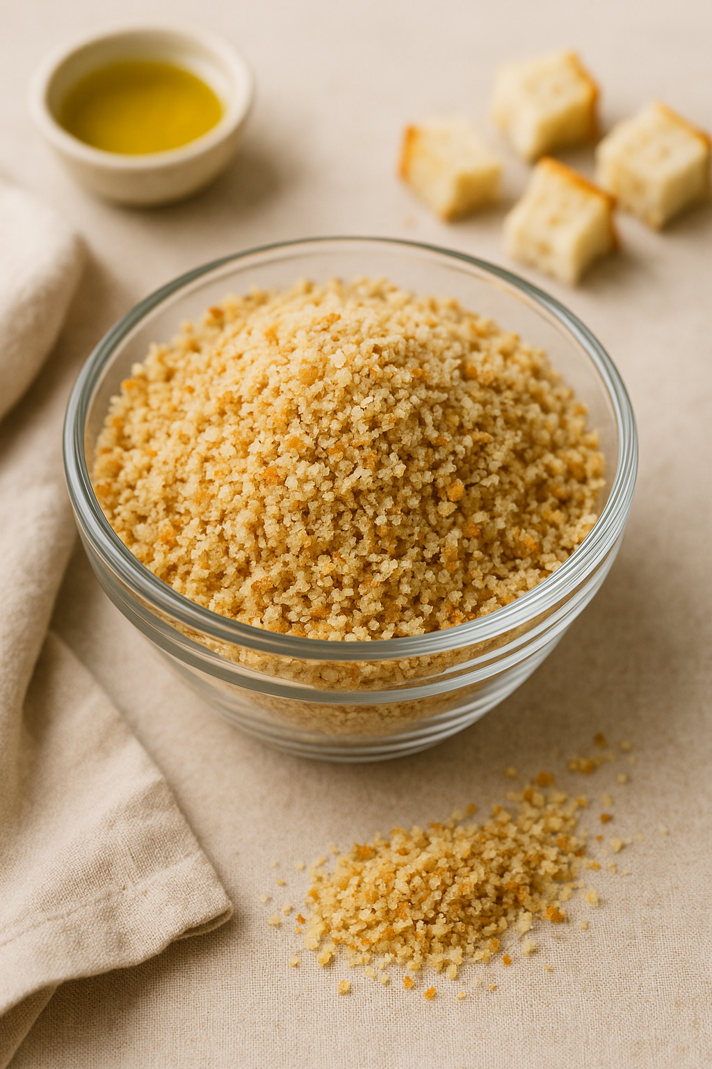 Homemade Gluten Free Bread Crumbs | Easy & Crispy Recipe